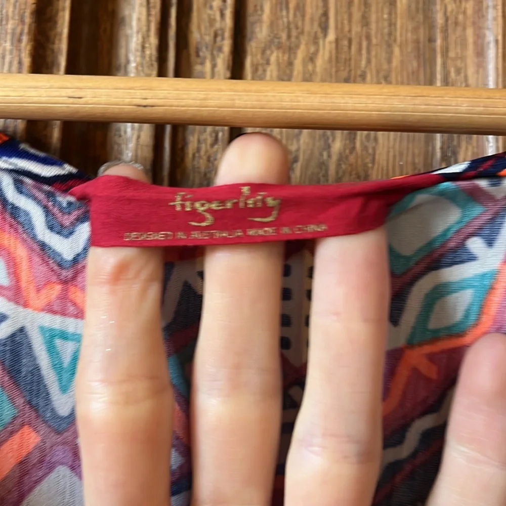 Tigerlily Swim Dress Cover Up Tunic - Picture 8 of 15